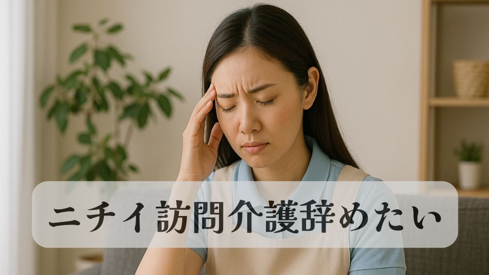 ニチイ訪問介護辞めたい